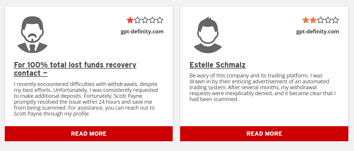 GPT Definity Ai жалобы