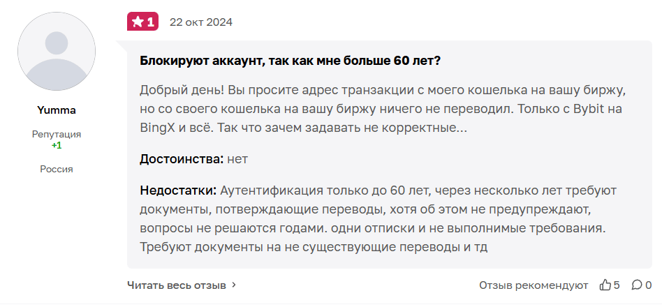 BingX обман