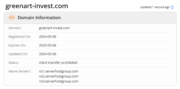 GreenArt Invest PLC сайт