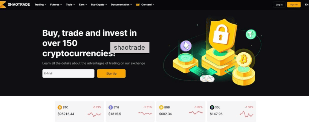 информация о сайте  ShaoTrade